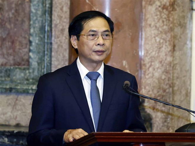 越南国家主席阮春福造访外交部 ảnh 1 越南国家主席阮春福造访外交部 ảnh 1