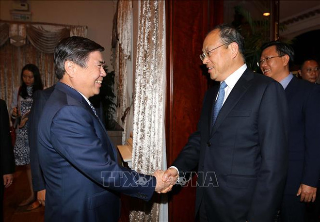 胡志明市与中国云南省加强多领域合作 ảnh 1