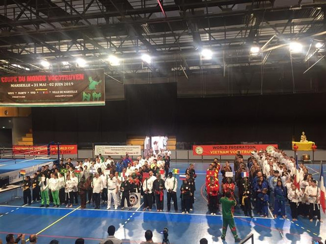 2019年越南传统武术世界锦标赛首次在法国举行 ảnh 1 2019年越南传统武术世界锦标赛首次在法国举行 ảnh 1