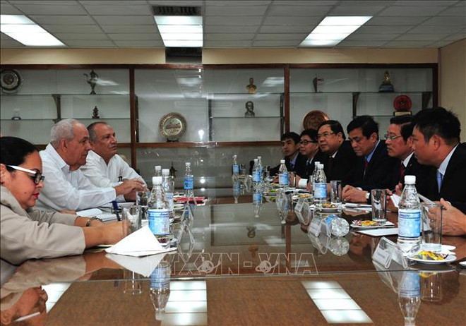 越南共产党代表团对古巴进行工作访问 ảnh 2