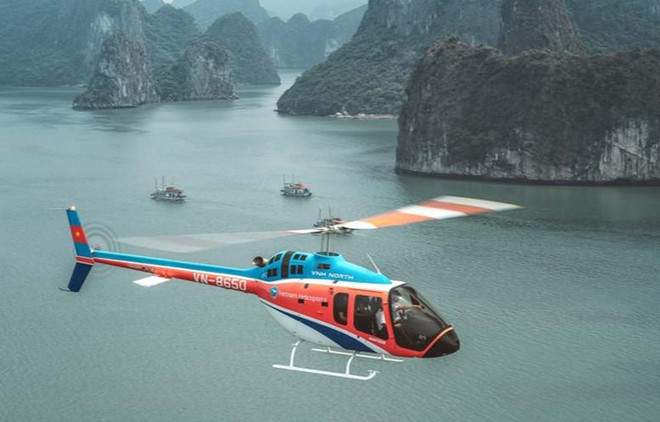 美媒介绍下龙湾独特的飞行观光体验 ảnh 1 美媒介绍下龙湾独特的飞行观光体验 ảnh 1