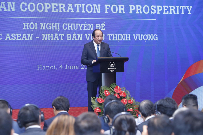 “东盟-日本合作实现共同繁荣”专题会议在河内正式开幕 ảnh 1 “东盟-日本合作实现共同繁荣”专题会议在河内正式开幕 ảnh 1