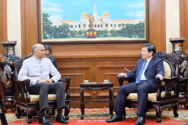 胡志明市与印度推动合作关系向更高层次更高质量发展 ảnh 1