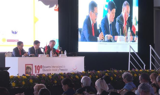 越南参加在墨西哥举行的学前教育国际研讨会 ảnh 1 越南参加在墨西哥举行的学前教育国际研讨会 ảnh 1