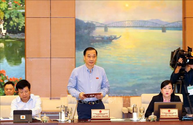 国会常委会对《企业法》(修正案)和《投资法》(修正案)提出意见 ảnh 2 国会常委会对《企业法》(修正案)和《投资法》(修正案)提出意见 ảnh 2