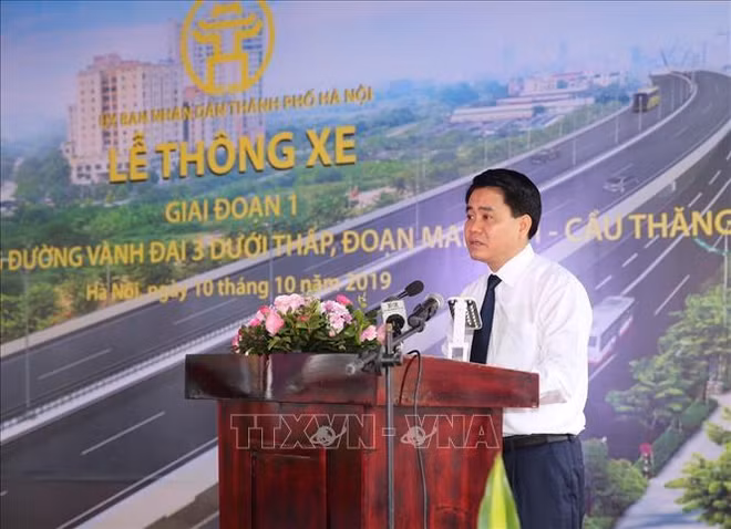河内市三号环城公路项目一期工程梅易-升龙桥路段正式通车 ảnh 2 河内市三号环城公路项目一期工程梅易-升龙桥路段正式通车 ảnh 2