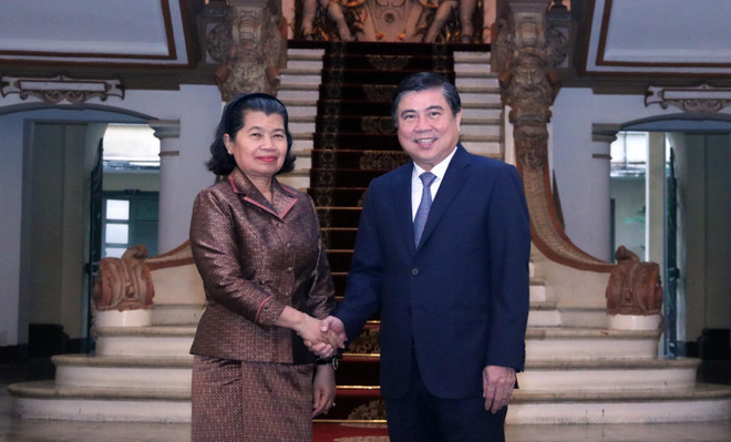 越柬共同促进贸易投资合作关系迈上新台阶 ảnh 1