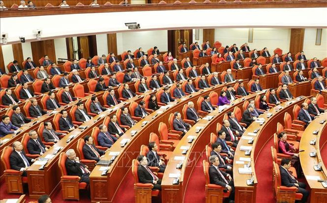 越南共产党第十二届中央委员会第十一次全体会议公报 ảnh 1 越南共产党第十二届中央委员会第十一次全体会议公报 ảnh 1