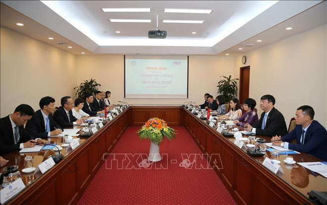 越通社与新华社加强合作 ảnh 3