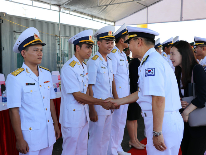 韩国军舰访问岘港市 ảnh 1 韩国军舰访问岘港市 ảnh 1