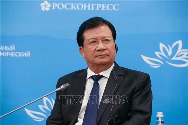 越南政府副总理郑廷勇出席第五届东方经济论坛全体会议 ảnh 1 越南政府副总理郑廷勇出席第五届东方经济论坛全体会议 ảnh 1