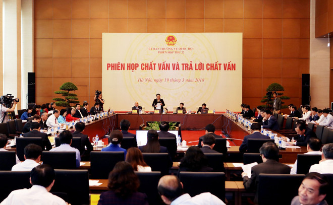 越南第十四届国会常委会第二十二次会议圆满闭幕 ảnh 2 越南第十四届国会常委会第二十二次会议圆满闭幕 ảnh 2