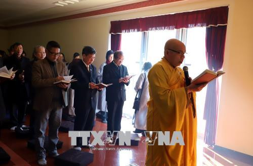 鬼鹿角礁海战牺牲英烈超度法会在德国柏林举行 ảnh 1 鬼鹿角礁海战牺牲英烈超度法会在德国柏林举行 ảnh 1