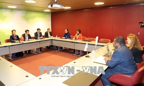 越南国会主席阮氏金银会见各国议会联盟秘书长马丁·纯贡 ảnh 2 越南国会主席阮氏金银会见各国议会联盟秘书长马丁·纯贡 ảnh 2
