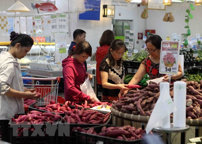 2018年3月河内市与胡志明市消费价格指数环比下降 ảnh 2 2018年3月河内市与胡志明市消费价格指数环比下降 ảnh 2