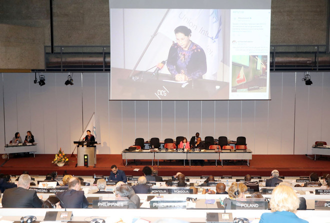 越南国会主席在议联第138届大会全体会议上发表重要演讲 ảnh 1 越南国会主席在议联第138届大会全体会议上发表重要演讲 ảnh 1