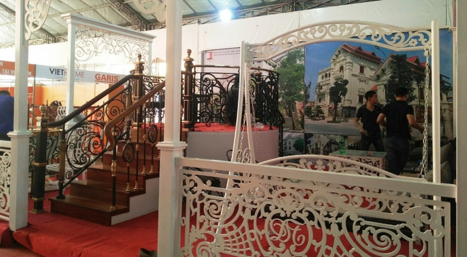 2018越南河内市国际建材展吸引500家企业参展 ảnh 2 2018越南河内市国际建材展吸引500家企业参展 ảnh 2