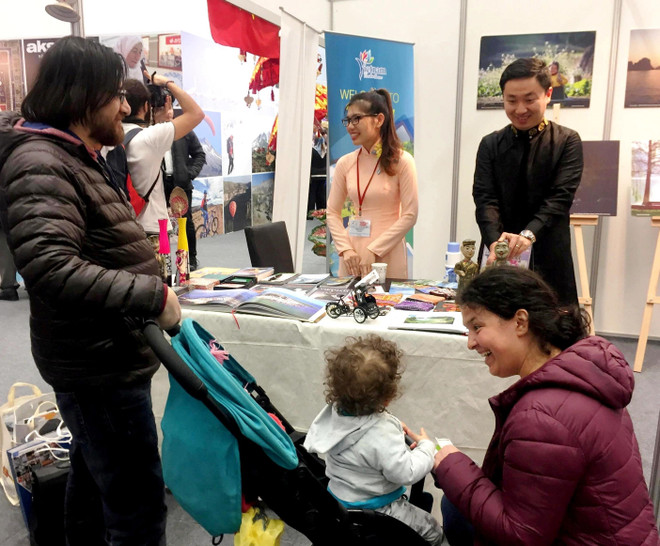 在安卡拉旅游展览会推广越南旅游文化和美食 ảnh 2 在安卡拉旅游展览会推广越南旅游文化和美食 ảnh 2