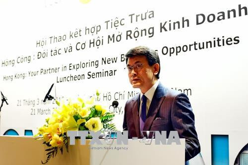 越南与中国香港商业合作充满机遇 ảnh 2 越南与中国香港商业合作充满机遇 ảnh 2