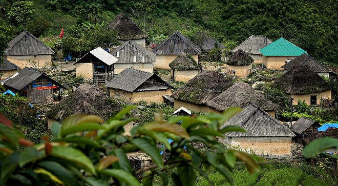 老街省黑哈尼族独特的“蘑菇平房” ảnh 1