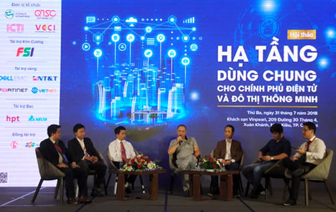 “电子政务及智慧城市共用设施”研讨会在芹苴市举行 ảnh 1 “电子政务及智慧城市共用设施”研讨会在芹苴市举行 ảnh 1