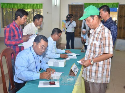 柬埔寨第6届国会选举验票工作结束 ảnh 1 柬埔寨第6届国会选举验票工作结束 ảnh 1