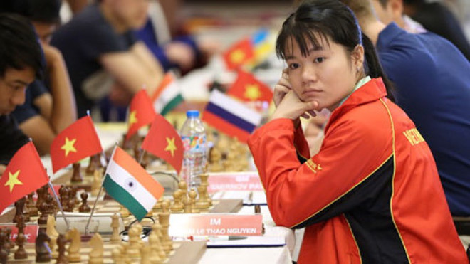 越南女子国际象棋队在2018年亚洲国际象棋团体锦标赛上夺得银牌 ảnh 1 越南女子国际象棋队在2018年亚洲国际象棋团体锦标赛上夺得银牌 ảnh 1