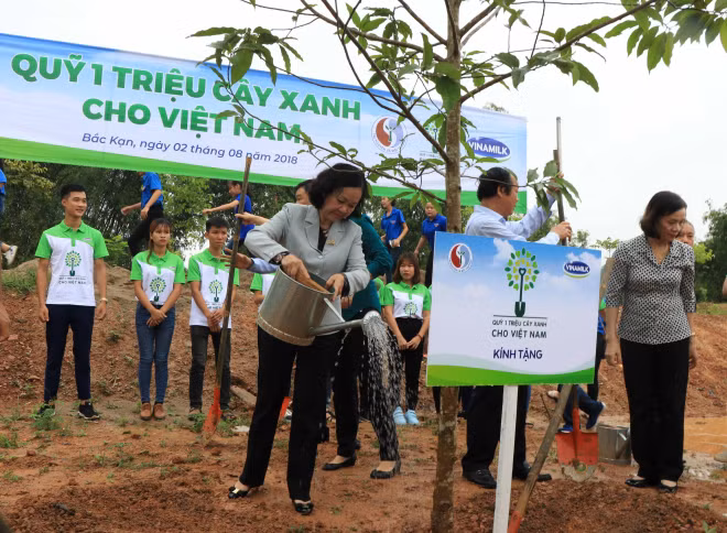 “越南一百万颗树基金”计划在北件省开展植树活动 ảnh 1 “越南一百万颗树基金”计划在北件省开展植树活动 ảnh 1