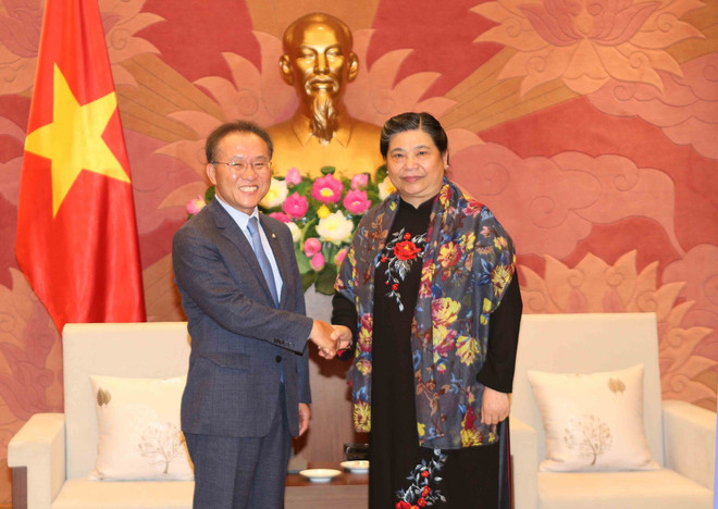越韩两国国会提升合作层次 促进经验交流 ảnh 1 越韩两国国会提升合作层次 促进经验交流 ảnh 1