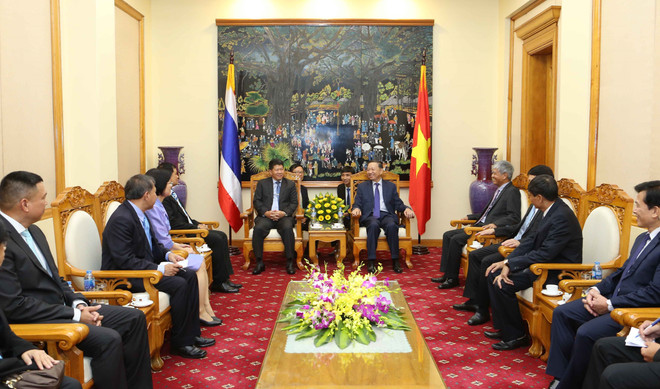 越泰两国加强政治安全合作 ảnh 2 越泰两国加强政治安全合作 ảnh 2