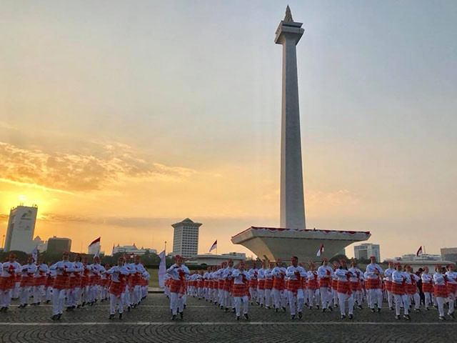 “2018年东盟无车日”活动在印尼启动 ảnh 2