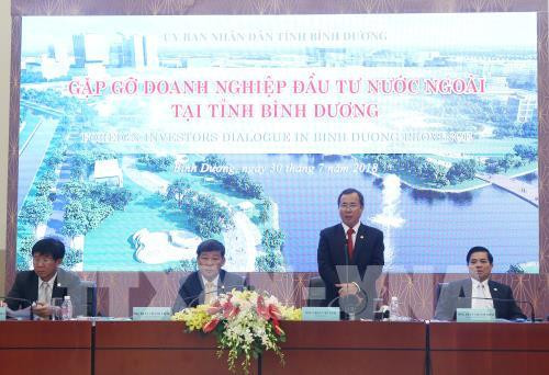 平阳省与外资企业进行对话 ảnh 1 平阳省与外资企业进行对话 ảnh 1