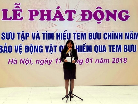 “维护珍稀动物”邮票知识竞赛和集邮比赛正式启动 ảnh 1