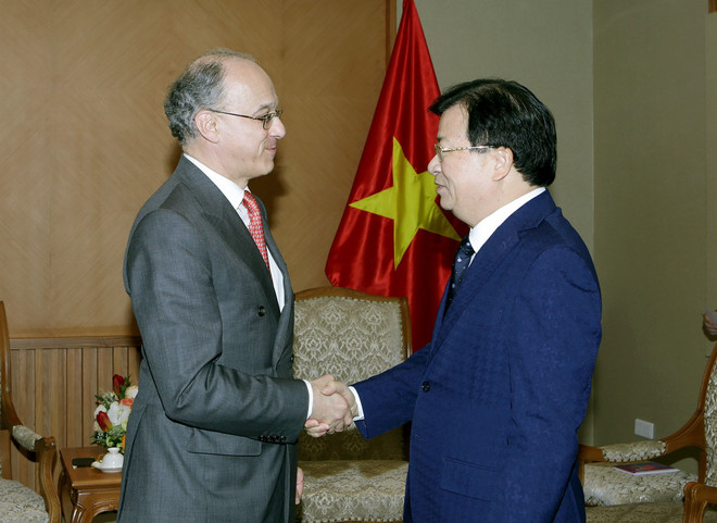 政府副总理郑廷勇会见英国怡和集团执行董事詹姆士•沙逊勋爵 ảnh 2