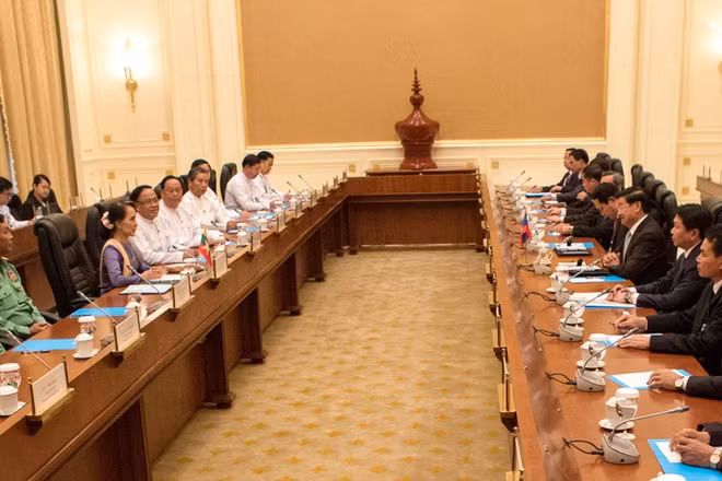 老挝与缅甸加强双边合作 ảnh 1