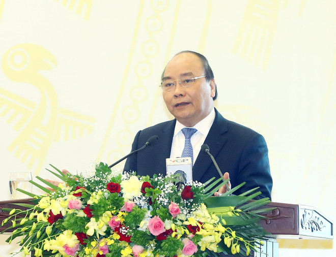 阮春福总理：政府办公厅加强参谋工作 寻求生产力发展的余地和释放空间 ảnh 2