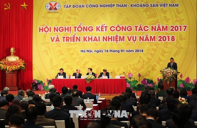 郑廷勇:越南煤炭矿产工业集团需进行全面重组 集中环保工作 ảnh 1 郑廷勇:越南煤炭矿产工业集团需进行全面重组 集中环保工作 ảnh 1