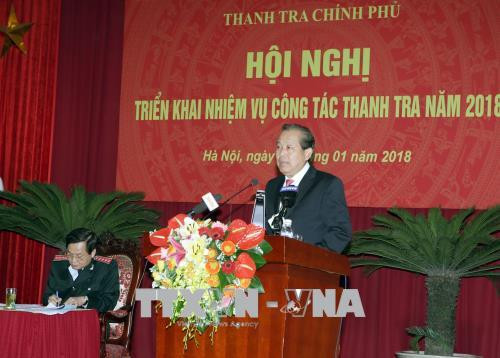 2017年监察工作有效展开 发现许多腐败违法行为 ảnh 2