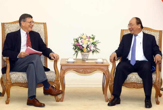 阮春福总理会见美国哈佛大学代表一行 ảnh 1 阮春福总理会见美国哈佛大学代表一行 ảnh 1