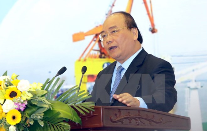 政府总理阮春福:推动国内贸易、进出口和工业生产领域朝着纵深方向发展 ảnh 1 政府总理阮春福:推动国内贸易、进出口和工业生产领域朝着纵深方向发展 ảnh 1