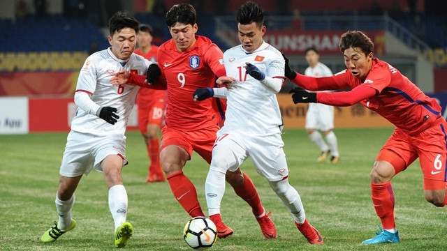 2018年U23亚洲杯D组:越南U23足球队首战告负 ảnh 1 2018年U23亚洲杯D组:越南U23足球队首战告负 ảnh 1