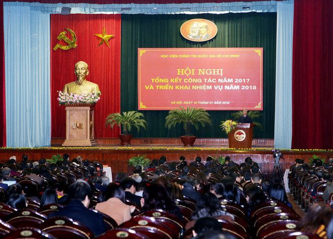 继续巩固和提高胡志明国家政治学院的地位 ảnh 1 继续巩固和提高胡志明国家政治学院的地位 ảnh 1