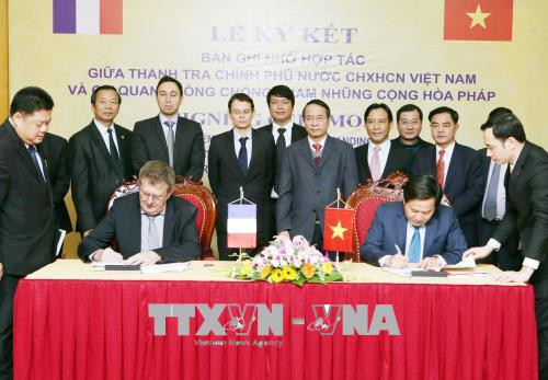 越南与法国加强反腐败合作 ảnh 1 越南与法国加强反腐败合作 ảnh 1