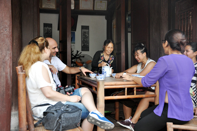 秋天到了,来广宁省东朝市安德村庄旅游吧! ảnh 3 秋天到了,来广宁省东朝市安德村庄旅游吧! ảnh 3