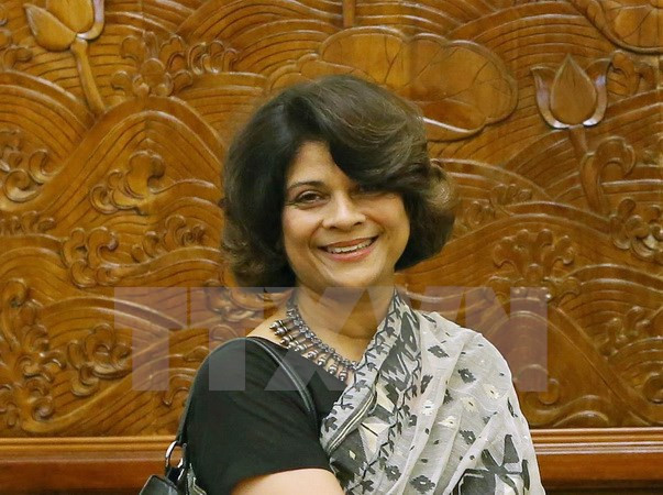 联合国驻越南协调员普拉蒂巴•梅塔荣获越南友谊勋章 ảnh 1 联合国驻越南协调员普拉蒂巴•梅塔荣获越南友谊勋章 ảnh 1