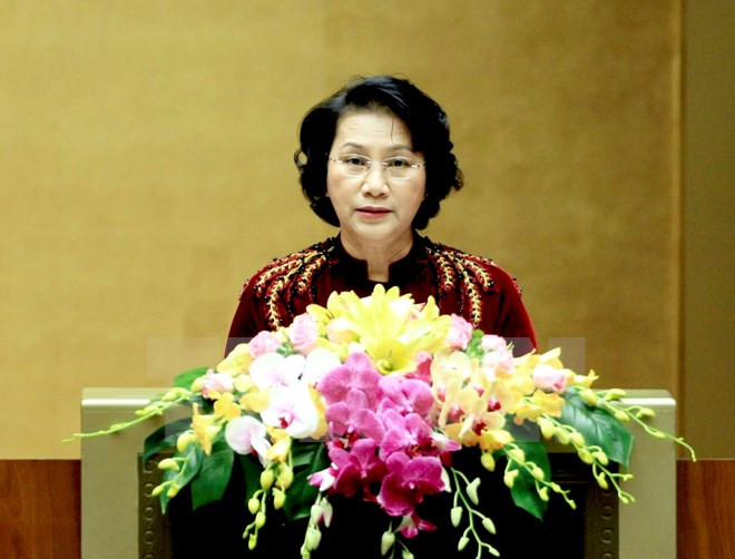 国会主席阮氏金银:第十四届国会二次会议将通过多项法律草案和决议 ảnh 1 国会主席阮氏金银:第十四届国会二次会议将通过多项法律草案和决议 ảnh 1