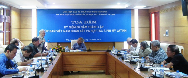 越南亚非拉美团结与合作委员会成立60周年座谈会在河内举行 ảnh 1 越南亚非拉美团结与合作委员会成立60周年座谈会在河内举行 ảnh 1