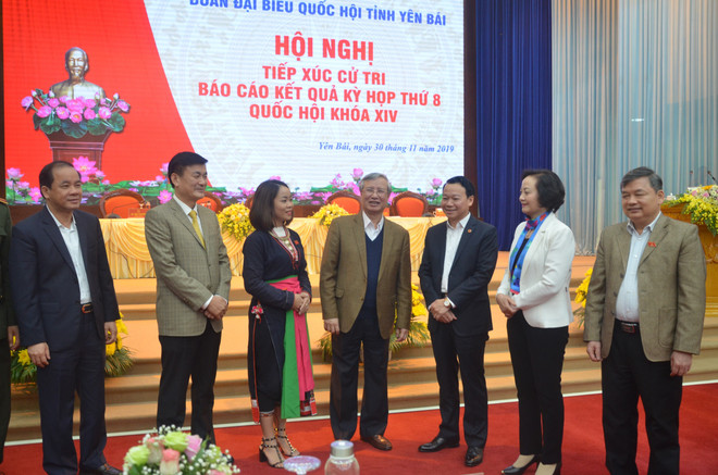 越共中央书记处常务书记在安沛省开展接待选民活动 ảnh 2