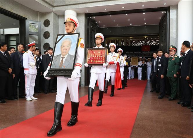 原越共中央总书记杜梅追悼会隆重举行 ảnh 1 原越共中央总书记杜梅追悼会隆重举行 ảnh 1