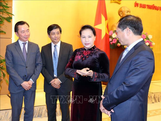 越南国会主席阮氏金银:努力建设政治过硬本领高强的驻外机构首席代表队伍 ảnh 1 越南国会主席阮氏金银:努力建设政治过硬本领高强的驻外机构首席代表队伍 ảnh 1